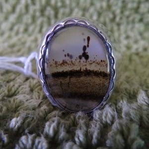 STERLING SILVER MENS RING SIZE 13